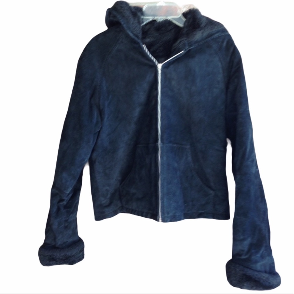 MAXIMA Wilson Leather Insulated Hooded Jacket